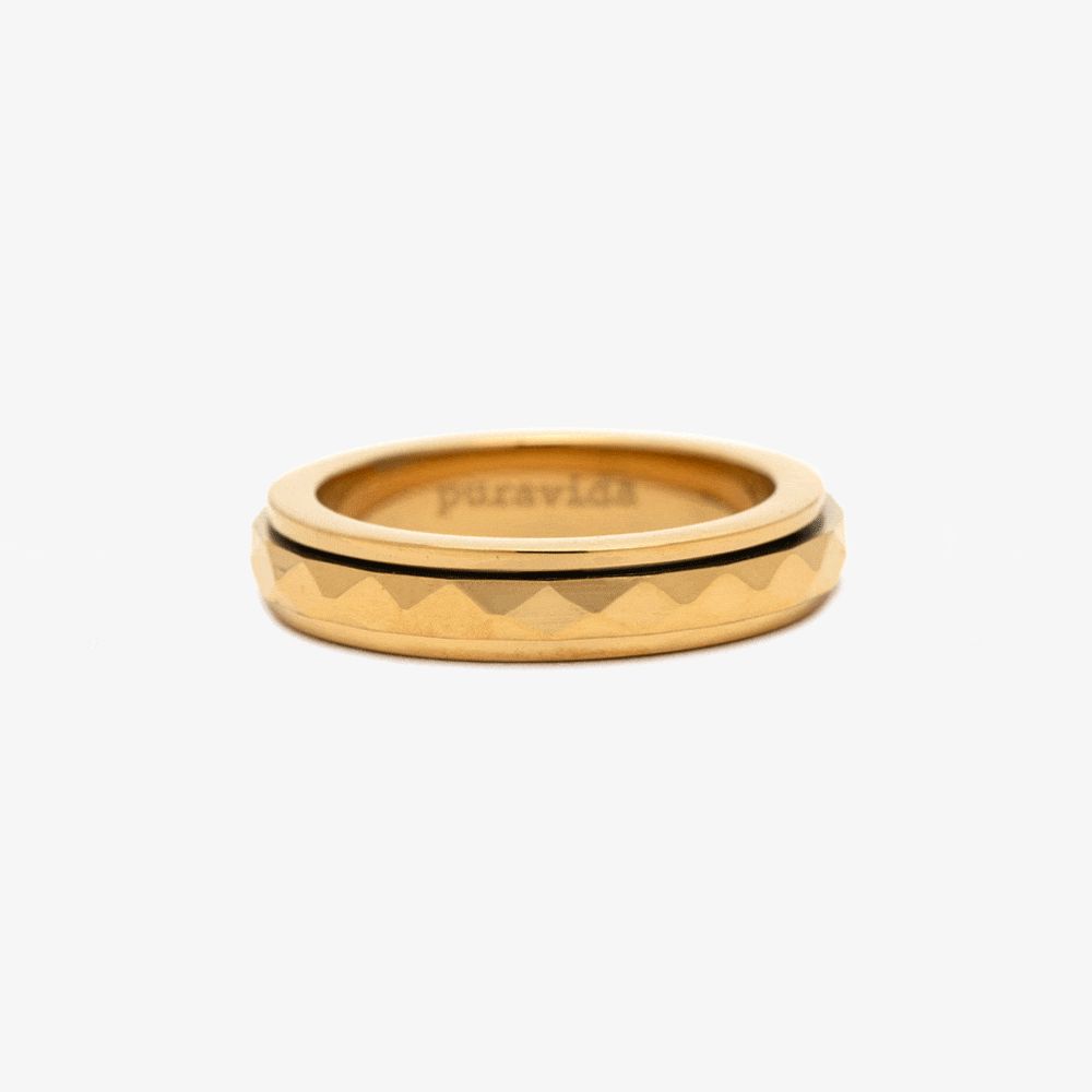Diamond Cut Fidget Ring